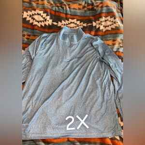 Maui Jim Light Blue Quarter-Zip Pullover